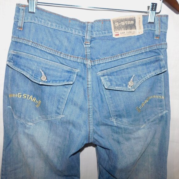 G Star Raw 96 UK  Mens 34 x 31 Elwood Denim Jeans *READ - Picture 14 of 16